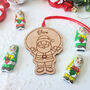 Personalised Santa Decoration And Chocolate Gift, thumbnail 2 of 4