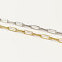 Ovale Necklace 12ct Gold Plated, thumbnail 5 of 5
