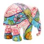 'Henna And Head Scarves' Hand Painted 15cm Elephant, thumbnail 4 of 11