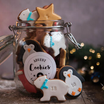 Jar Of Advent Biscuits, 2 of 7
