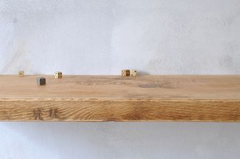 Brompton Wood And Steel Shelf, 4 of 9