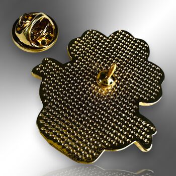 Lest We Forget Poppy Remembrance Sunday, Armistice Day Enamel Pin Brooch, 6 of 8