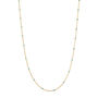 Gold Plated Mint Enamel Beaded Chain Necklace, thumbnail 1 of 4