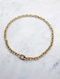 Airam Chain Necklace Gold Plated, Tarnish Free Jewellery, thumbnail 1 of 4