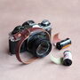 Personalised Leather Camera Wrist Strap, thumbnail 1 of 10