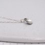 Personalised Sterling Silver Disc Necklace, thumbnail 4 of 5
