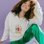 Winter Wonderland Embroidered Sweatshirt, thumbnail 8 of 12