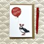 Puffin Christmas Card, thumbnail 1 of 3