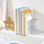 Sweet Dreams Star And Moon Bookends, thumbnail 1 of 2