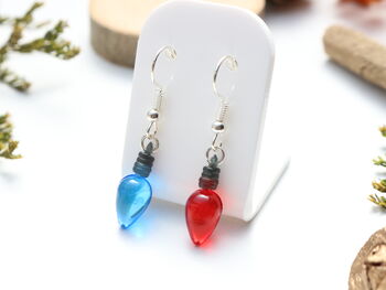 Christmas Fairy Light Drop Earrings – Mix And Match, 9 of 10