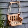 Personalised Garden Swing Hanging Bird Feeder, thumbnail 4 of 9