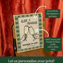 Personalised Partners In Wine Funny Friend Print, thumbnail 2 of 12