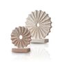Set Of Two White Travertine Sculptures, thumbnail 2 of 2