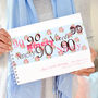 Personalised 90th Birthday Guest Book, thumbnail 1 of 10