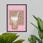 Iced Coffee Print Three Colour Options, thumbnail 6 of 6