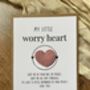 Worry Heart Keepsake, thumbnail 2 of 3