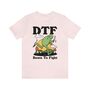 'Dtf Down To Fight' Funny Frog Shirt, thumbnail 8 of 8