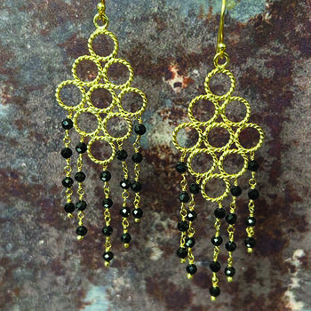 Ocean Earrings, 2 of 4