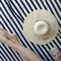 Personalised Summer Straw Hat, thumbnail 7 of 8