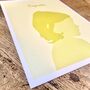 Personalised Silhouette Portrait Print, thumbnail 7 of 10