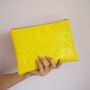 Sparkly Glitter Clutch Bag, thumbnail 5 of 7