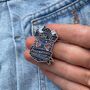 Time To Procrastinate Enamel Pin – Hourglass, Sand Timer, thumbnail 5 of 6