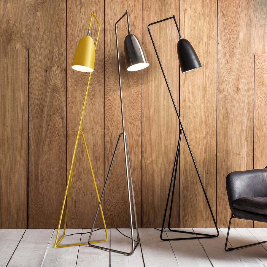 ochre floor lamp by the forest &amp; co