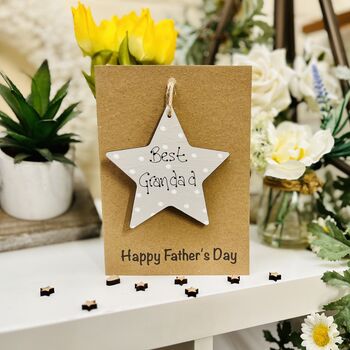 Personalised Grandad Father's Day Card Keepsake, 2 of 3