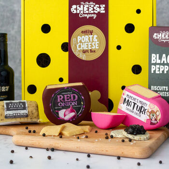 The Port And Cheese Gift Box | Artisan Cheese Gift, 4 of 9