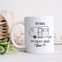 Personalised Caravan Mug 'I'm Sexy And I Tow It', thumbnail 1 of 3