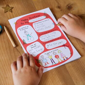 Diy Personalisable Keepsake Christmas Card From Kids, 6 of 9