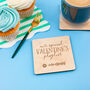 Personalised Valentines Spotify Playlist Coaster, thumbnail 1 of 4