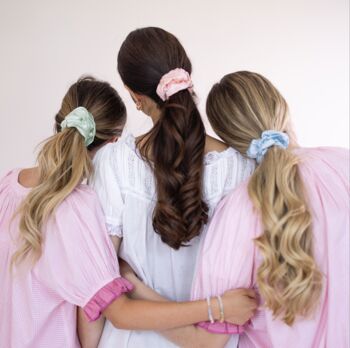 Sky Silk Scrunchie, 2 of 2
