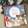 Grandson First Christmas Card | To/Our Granddaughter Nw, thumbnail 4 of 11