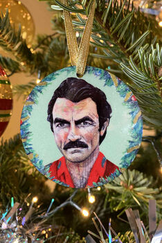 Tom Selleck Christmas Decoration, 6 of 6