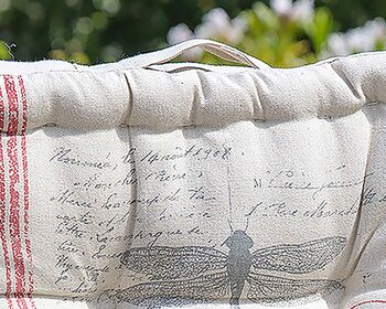 Belle Jardinere Garden Chair Box Cushion, 5 of 6