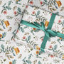 Woodland Flower Wrapping Paper, Roll Or Folded, thumbnail 1 of 2