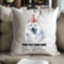 Personalised Samoyed Birthday Congratulations Party Cushion, thumbnail 2 of 2