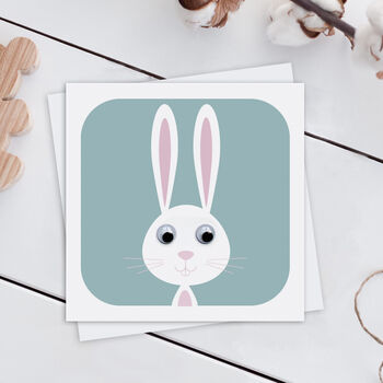 Bunny Rabbit Birthday Card, 2 of 4