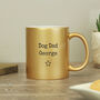 Personalised Gold Star Ceramic Mug, thumbnail 4 of 11