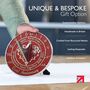 35th Coral Anniversary Sundial Gift Celebration Present, thumbnail 2 of 5