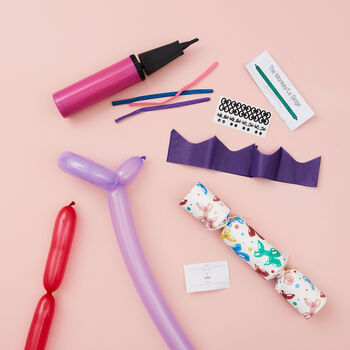 Balloon Modelling Family Activity Christmas Crackers, 2 of 7
