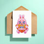 Cute Big Feelings Greeting Card, thumbnail 3 of 4
