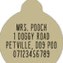 Pumpkin Patch Custom ID Dog Tag, thumbnail 2 of 2