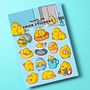 Chick Sticker Sheet | Cute Stickers, thumbnail 2 of 5