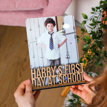 Personalised First Day At School Frame Photo Holder, 2 of 10