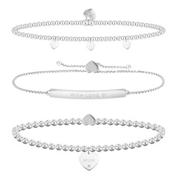 Occasions Gift Box Marvellous Mum Bracelet Gift Set, 2 of 3