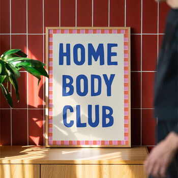 Homebody Club Art Print, 5 of 5