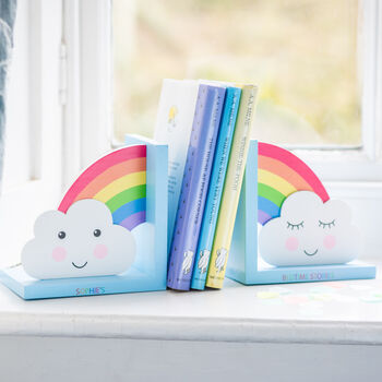 Personalised Day Dream Rainbow Bookends, 2 of 2