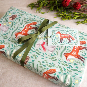 Forest Animals Christmas Wrap Pack, 2 of 6